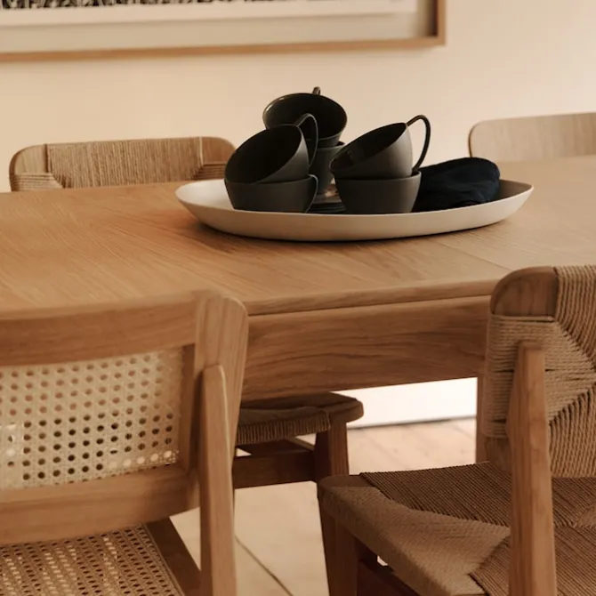 S-Table uttrekkbart spisebord
