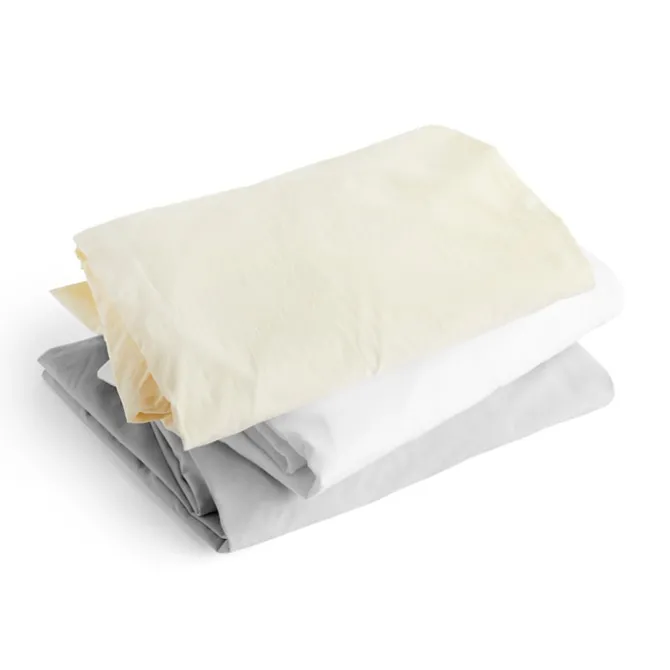 Standard spennlaken Ivory