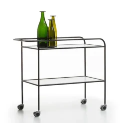 Steel Pipe Drink Trolley