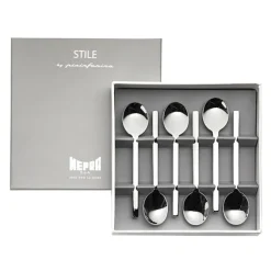 STILE by Pininfarina gavesett med 6 dessertskjeer
