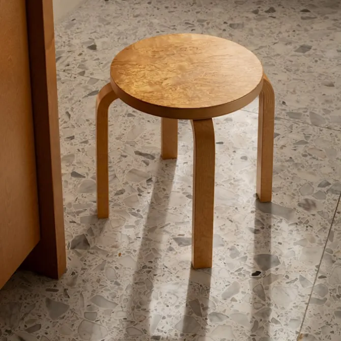 Stool NE60 Exclusive Edition Curly Birch