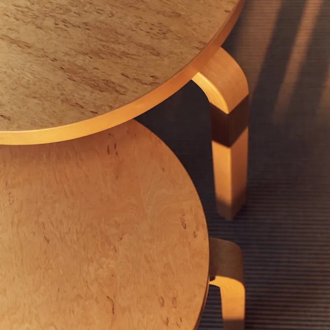 Stool NE60 Exclusive Edition Curly Birch