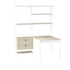 String Workplace E Eik Hvit