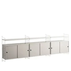 Stue hyllesystem beige