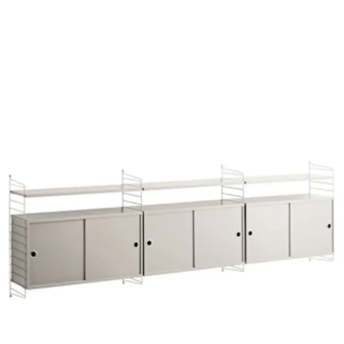 Stue hyllesystem beige