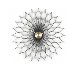 Sunflower veggklokke Black/Brass