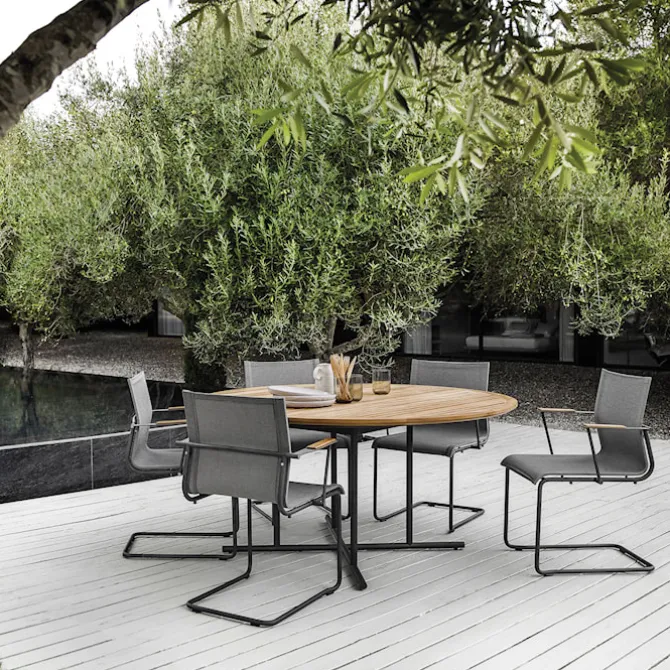 Sway Stacking Chair with Arms