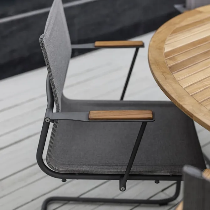 Sway Stacking Chair with Arms