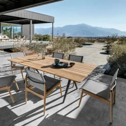 Sway Teak Stacking Chair