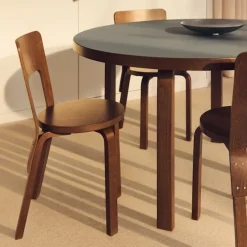 Table 91 Exclusive Edition walnut stain/linoleum pewter