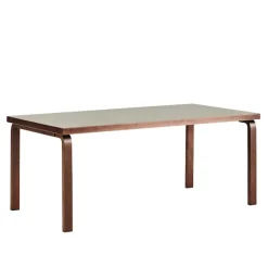 Table 83 Exclusive Edition walnut stain/linoleum olive