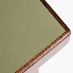 Table 83 Exclusive Edition walnut stain/linoleum olive