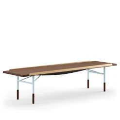 Table Bench Small med mässingskanter