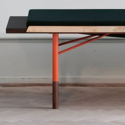 Table Bench Small med mässingskanter