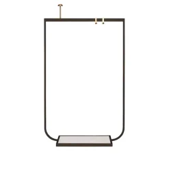 Tati Coat Rack Small Carrara Marble
