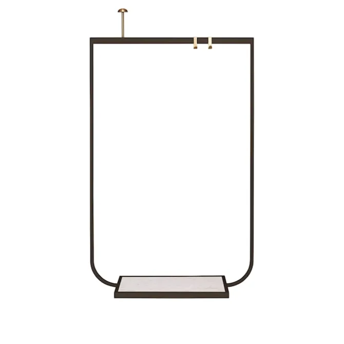Tati Coat Rack Small Carrara Marble
