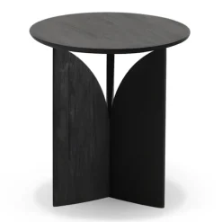 Teak Fin Side Table