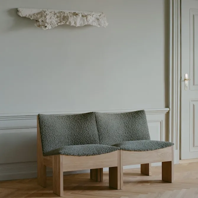 Tenon Lounge Chair Fumed Oak