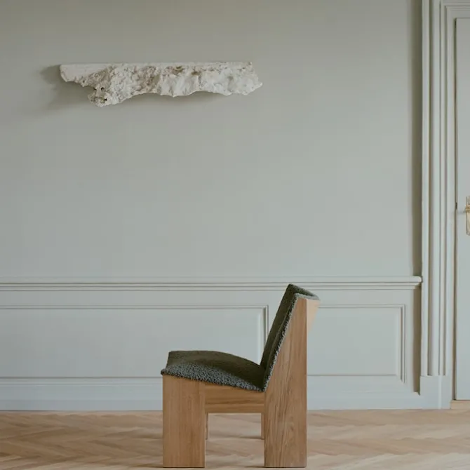 Tenon Lounge Chair Fumed Oak