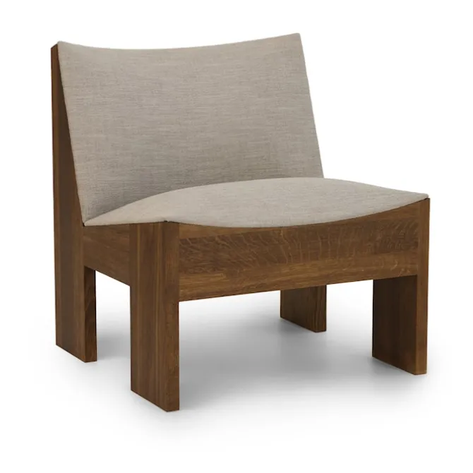Tenon Lounge Chair Fumed Oak