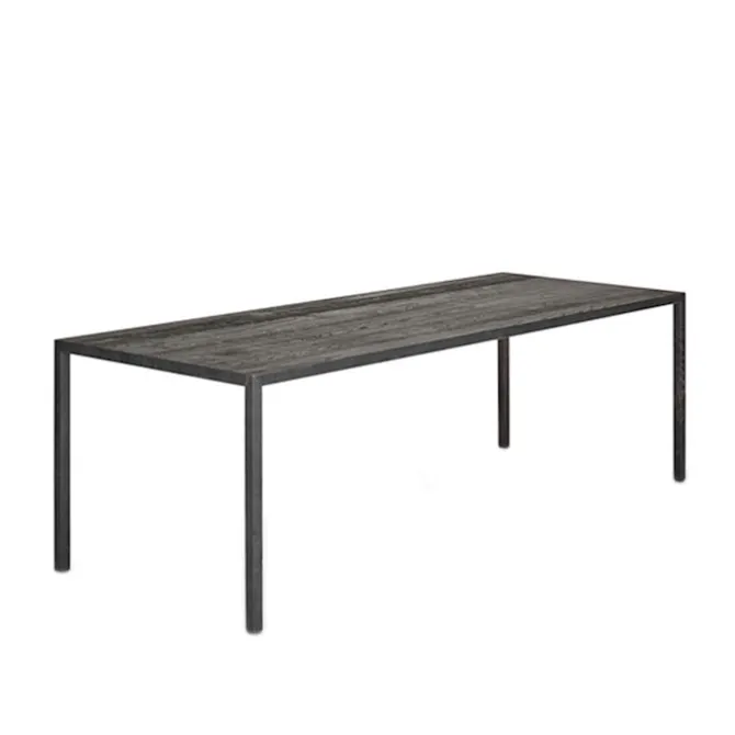 Tense Material Table Carbonized Wood