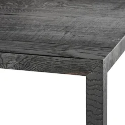 Tense Material Table Carbonized Wood