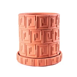 Terracotta Vase Greca Ø 38,5 cm