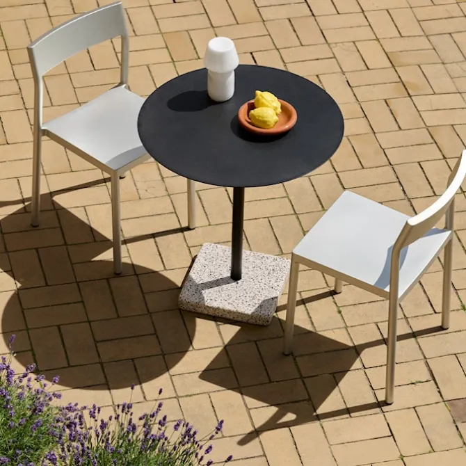 Terrazzo utendørs bord Square