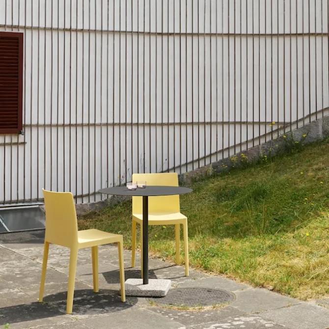 Terrazzo utendørs bord Square