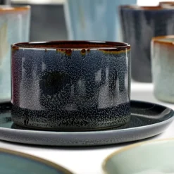Terres de Rêves Plate Dark Blue