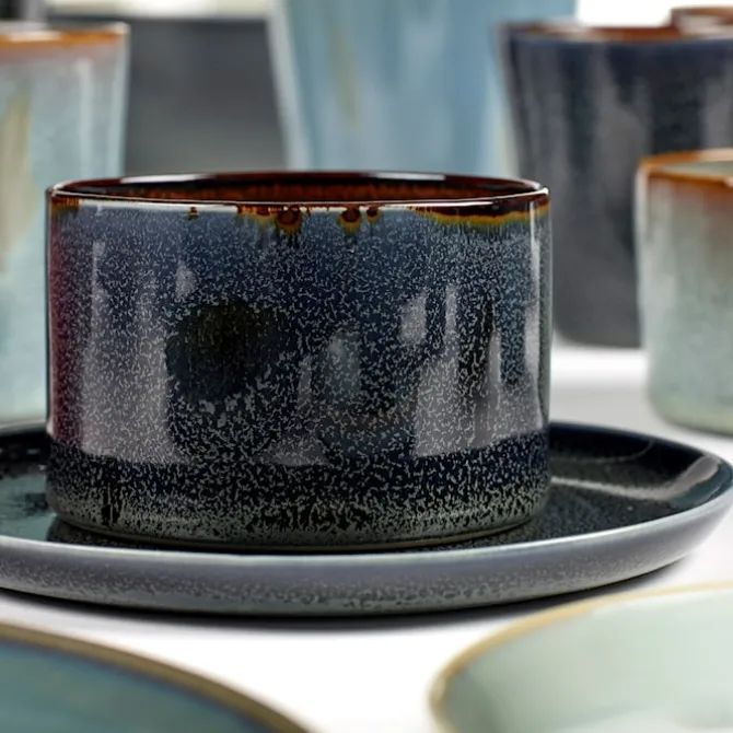 Terres de Rêves Plate Dark Blue