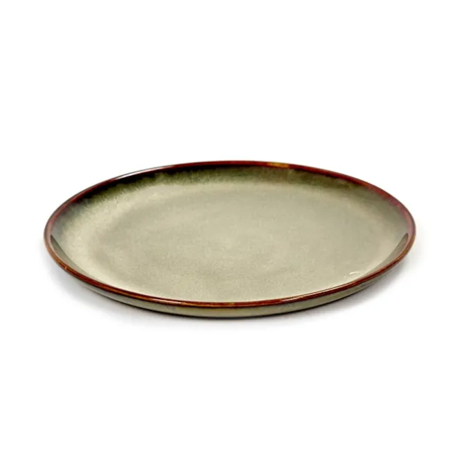 Terres de Rêves Plate Misty Grey