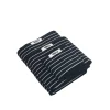 Terry håndkle black stripes