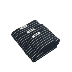 Terry håndkle black stripes