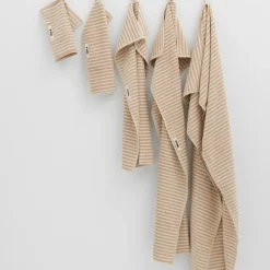Terry håndkle ivory stripes