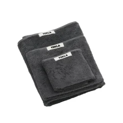 Terry Towel Charcoal Grey