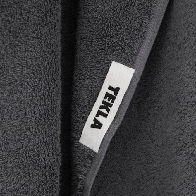 Terry Towel Charcoal Grey