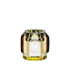 Texas Clear/Brown/Yellow T-Light Holder