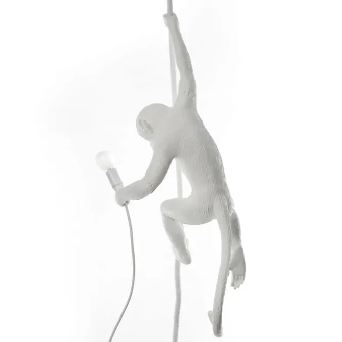 The Monkey Lamp Ceiling - Hvit