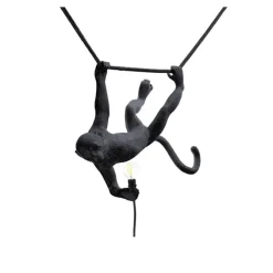 The Monkey Lamp Outdoor Swing, Black