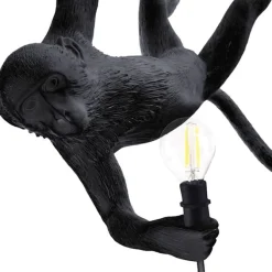 The Monkey Lamp Outdoor Swing, Black