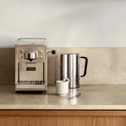 The Original Espresso Capsule Machine Rustfritt Stål + Milk Frother