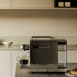 The Original Espresso Capsule Machine Rustfritt Stål + Milk Frother