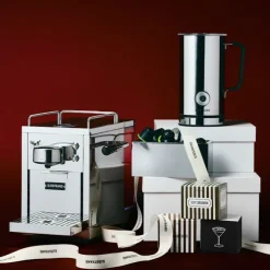 The Original Espresso kapselmaskin + Melkeskummer + Kaffekapsler Holiday 30-pack