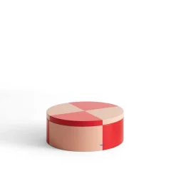 Tin oppbevaringskrukke Round