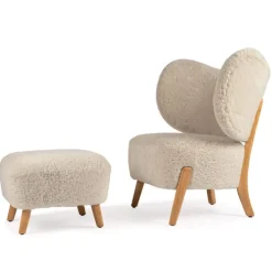TMBO Lounge Chair with Pouf