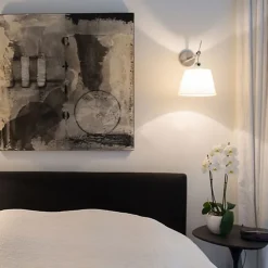 Tolomeo Diffusore Vegglampe Ø 18 cm - Grå Sateng