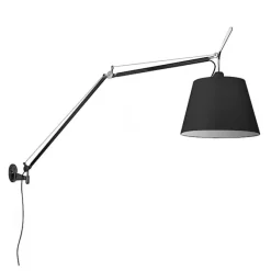 Tolomeo Mega vegglampe - svart