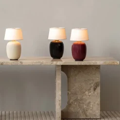 Torso bærbar bordlampe