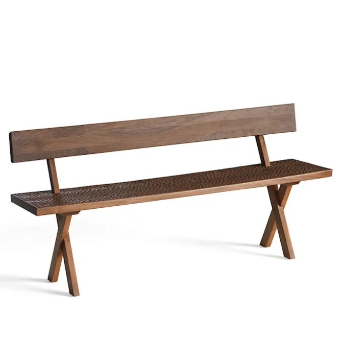 Touch Bench med ryggstøtte